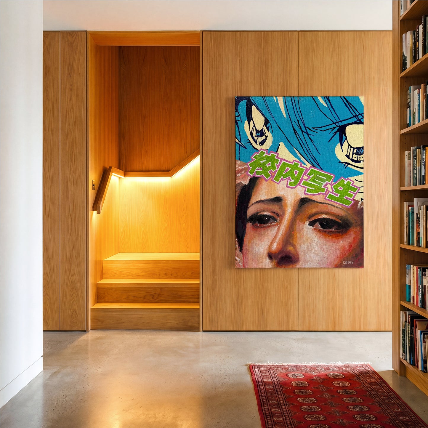 Ancient Encounter canvas