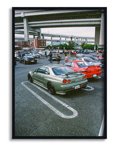 GT-R Parking Lot