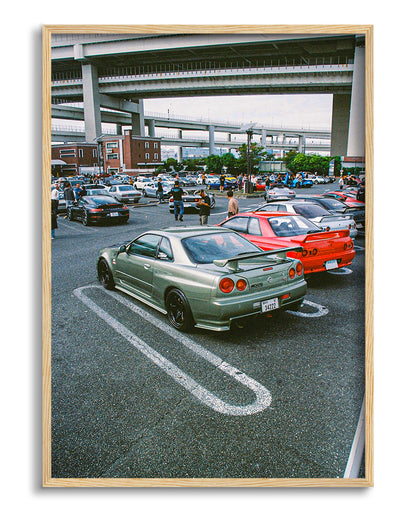 GT-R Parking Lot