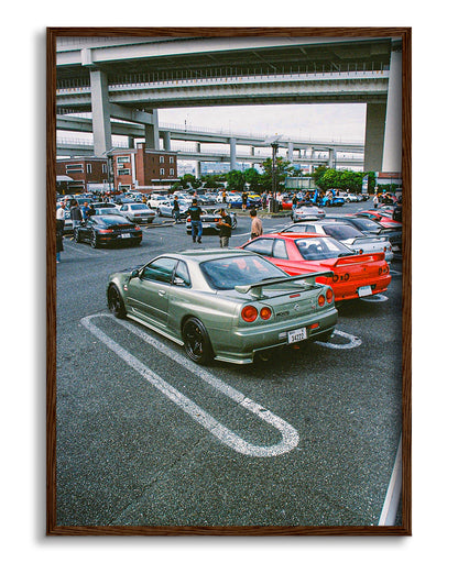GT-R Parking Lot