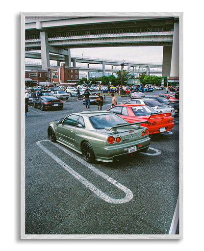 GT-R Parking Lot