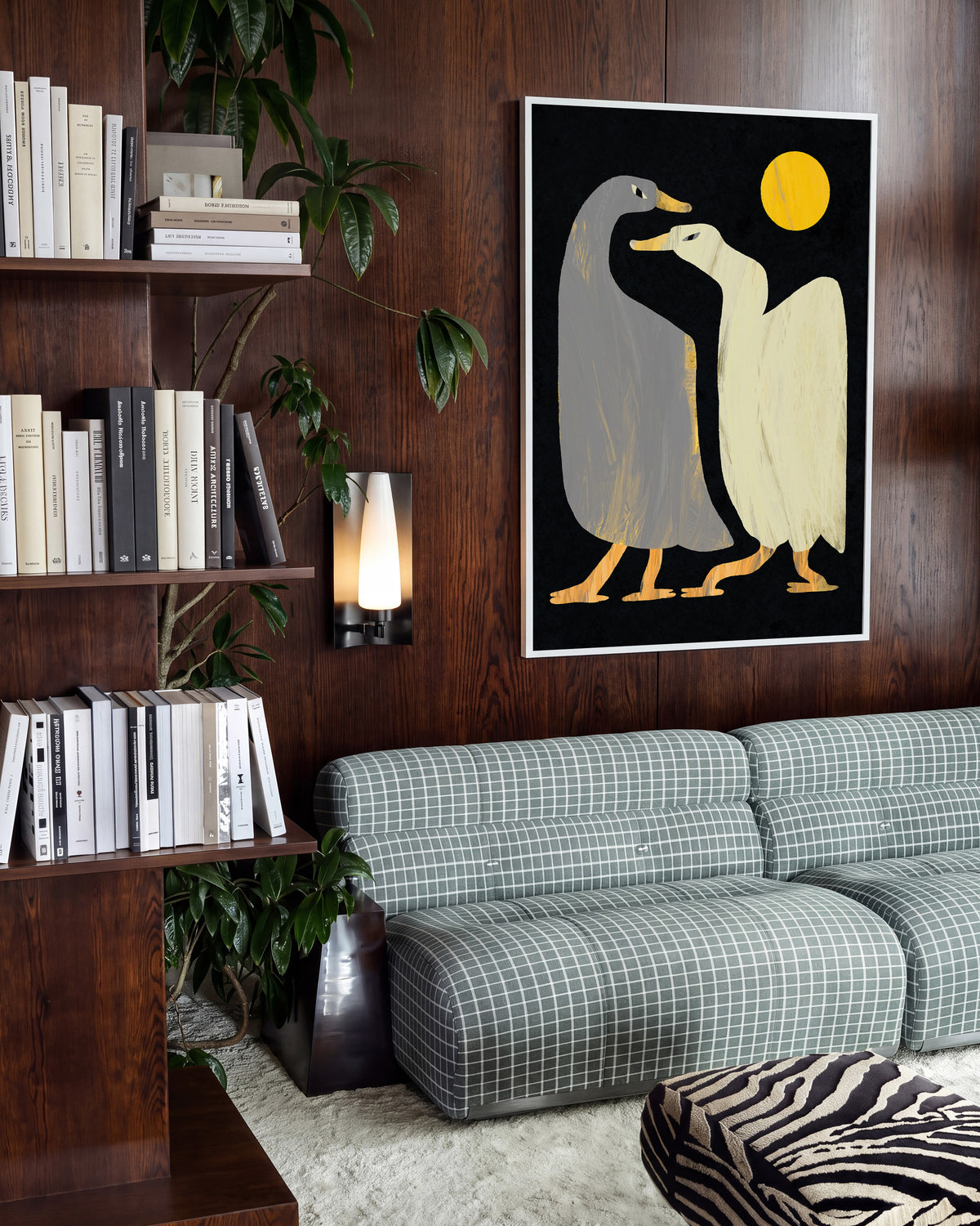 Angry Ducks - room context white