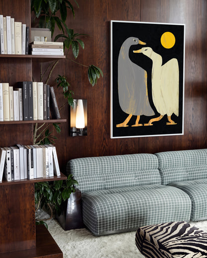 Angry Ducks - room context white