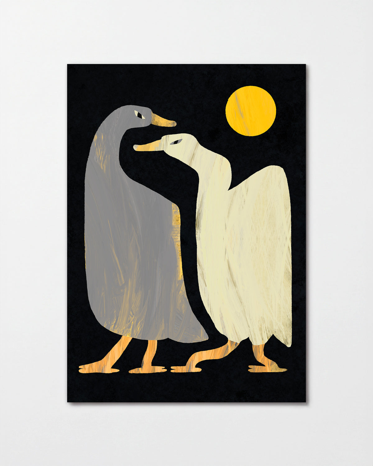 Angry Ducks - unframed