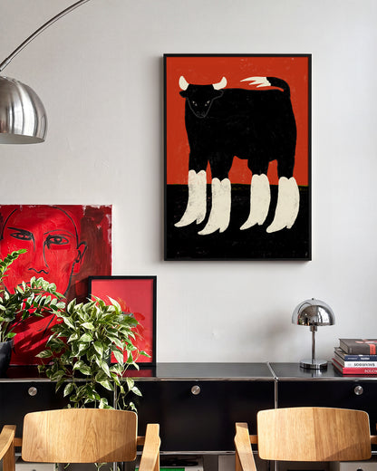 Boots n Bull - room context black