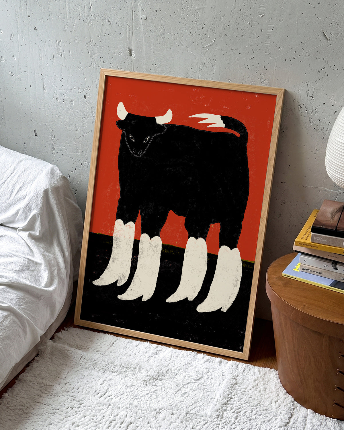 Boots n Bull - room context oak