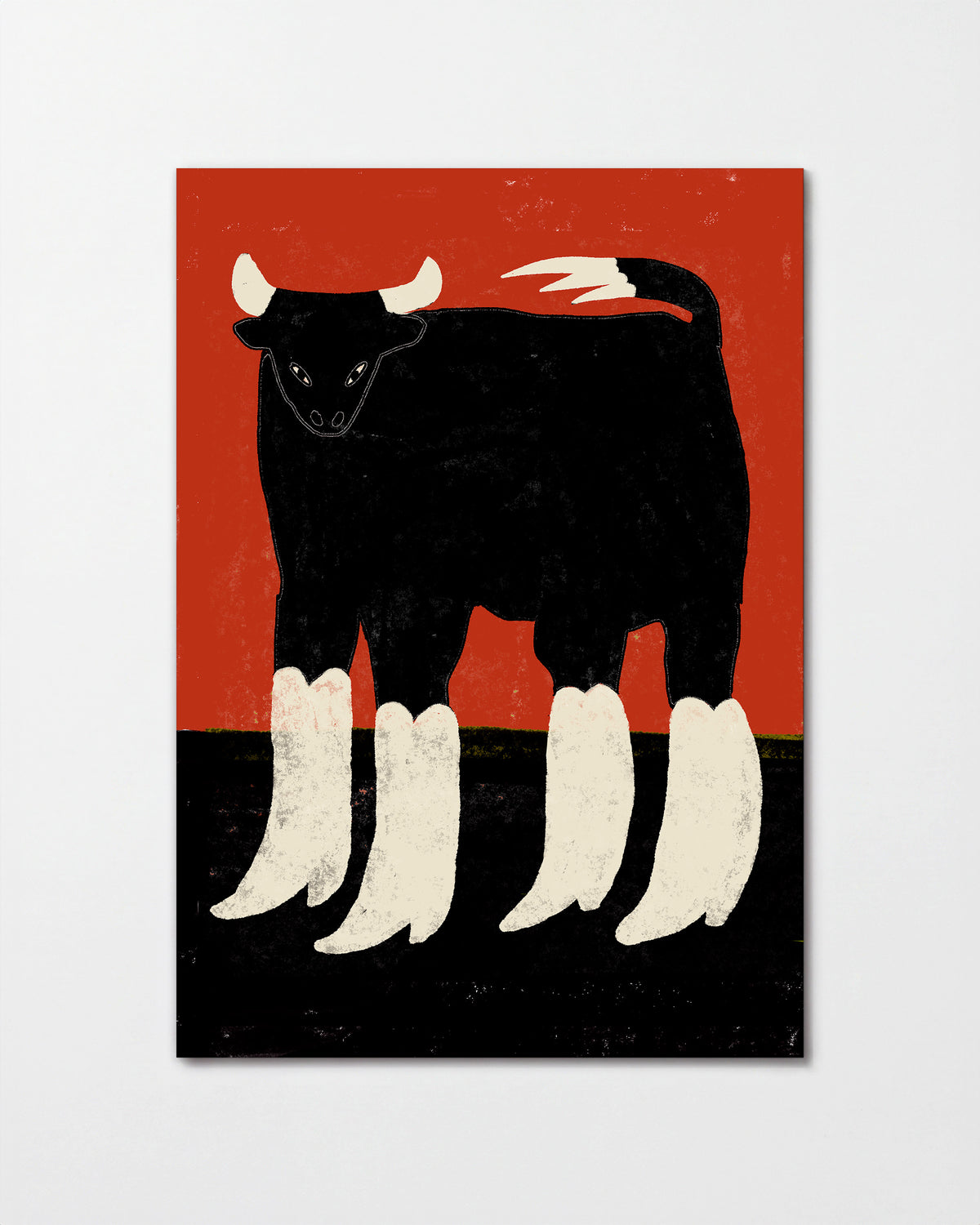 Boots n Bull - unframed