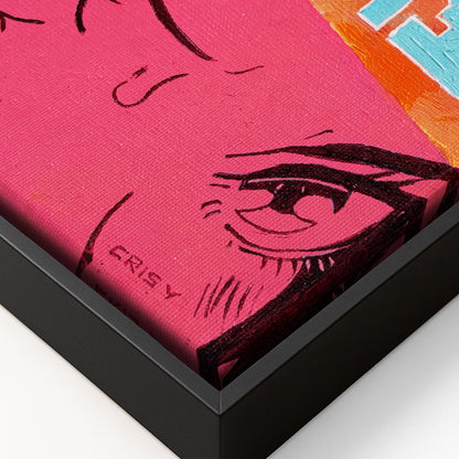 Burning Gaze canvas