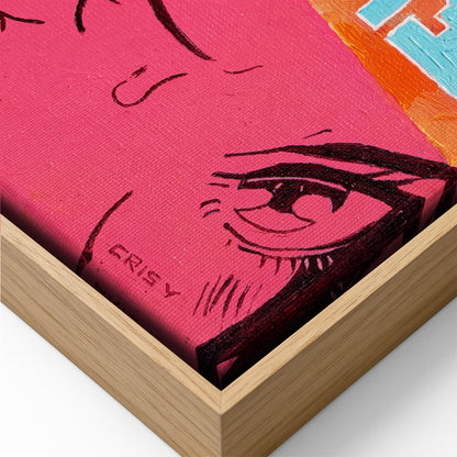 Burning Gaze canvas