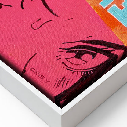 Burning Gaze canvas