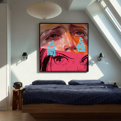Burning Gaze canvas