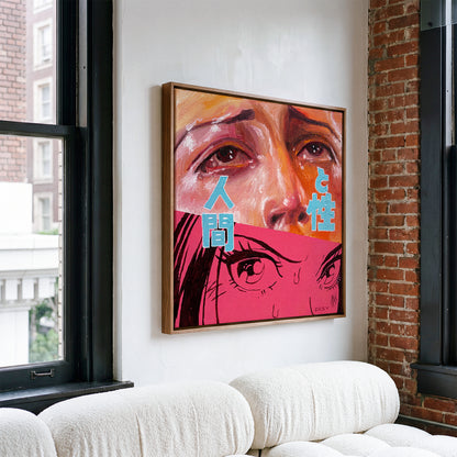 Burning Gaze canvas