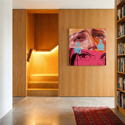 Burning Gaze canvas