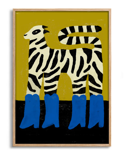 Candela - no background framed - oak