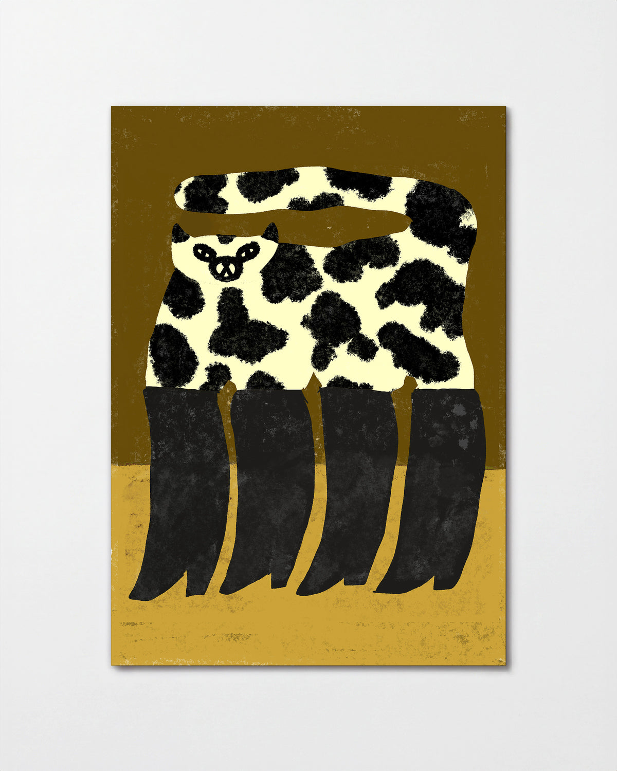 Cat Boots - unframed