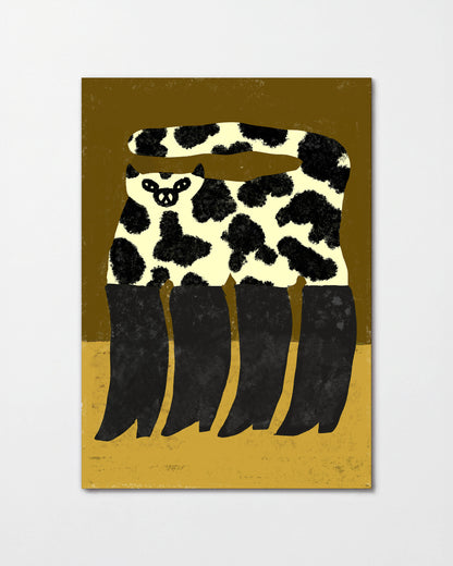 Cat Boots - unframed