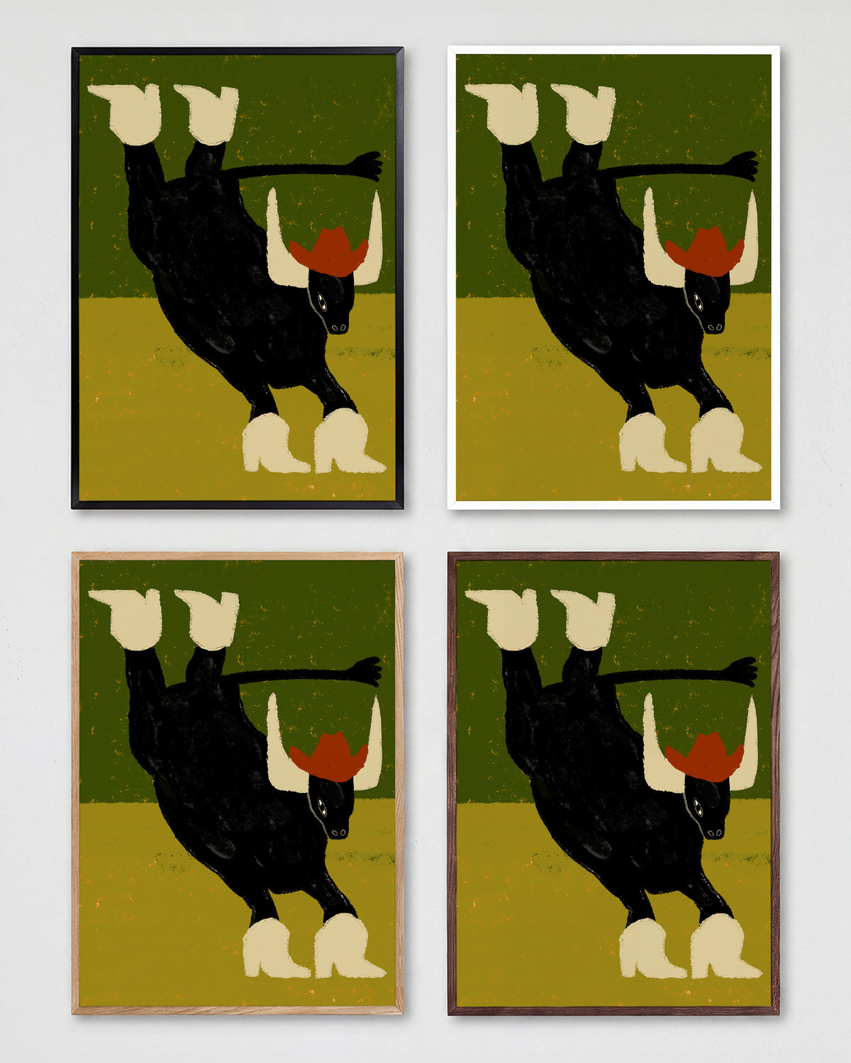 Cowboy Bull - all frames