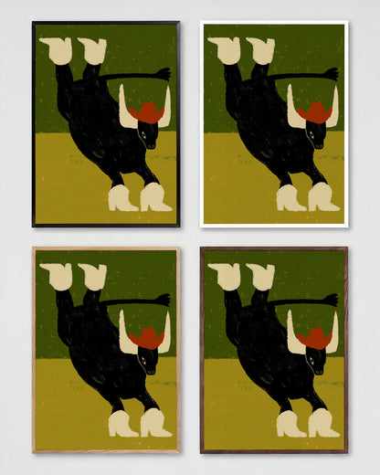Cowboy Bull - all frames