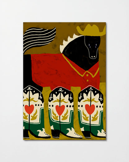 Cowboy Horse - unframed