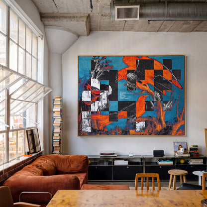 Birds of a Feather canvas
