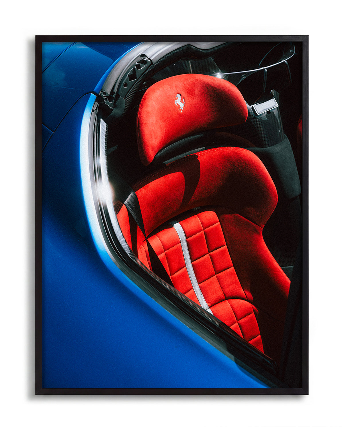Daytona - no background framed - black
