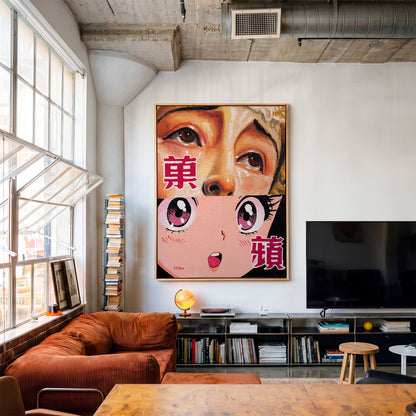 Eye Contact canvas