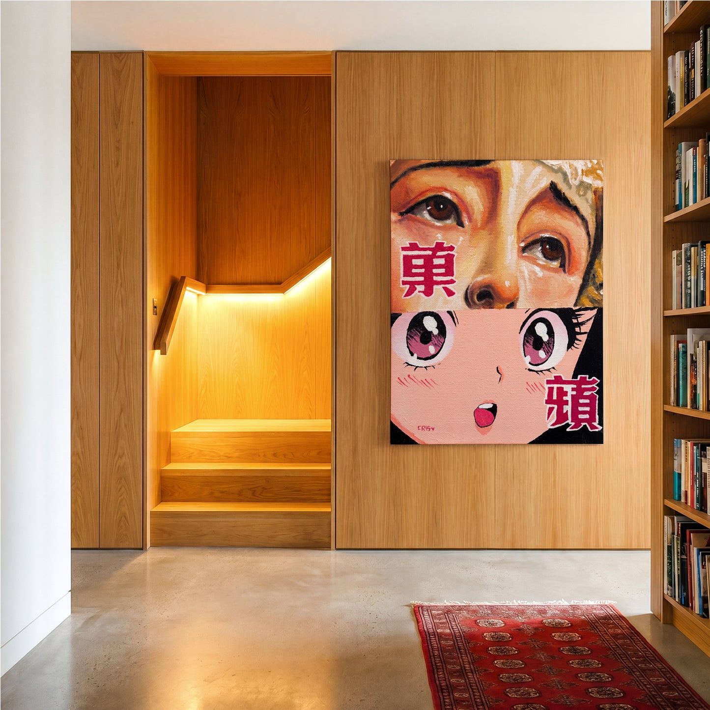 Eye Contact canvas