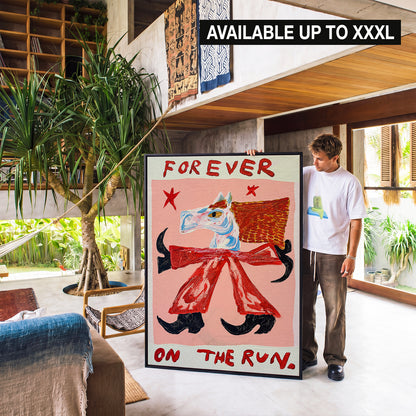 On the run canvas