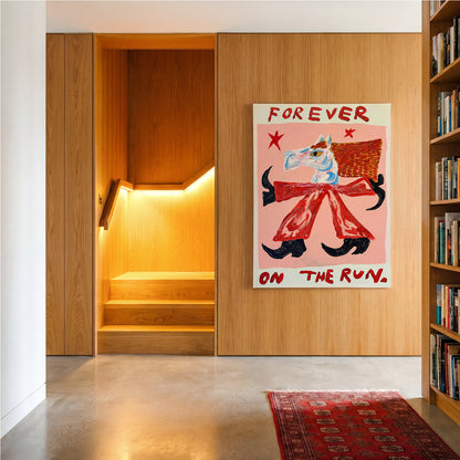 On the run canvas