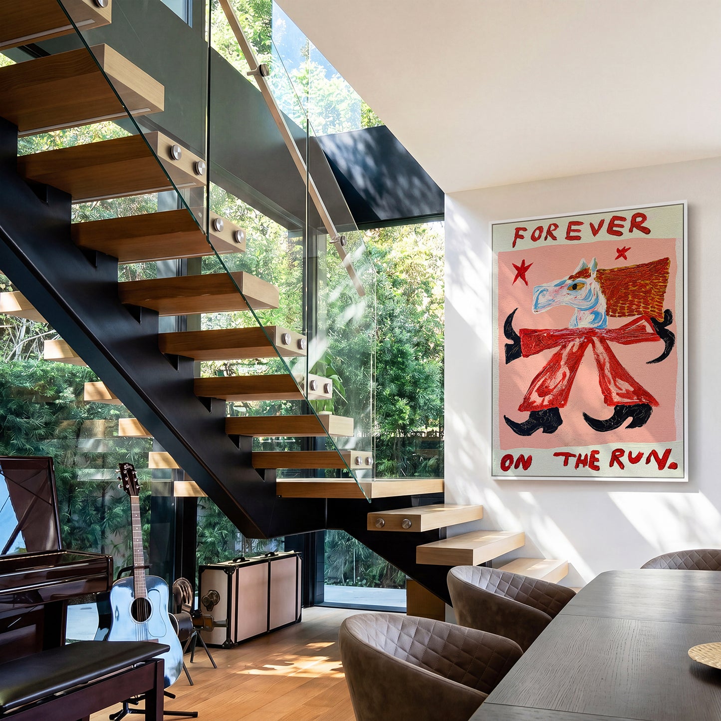 On the run canvas