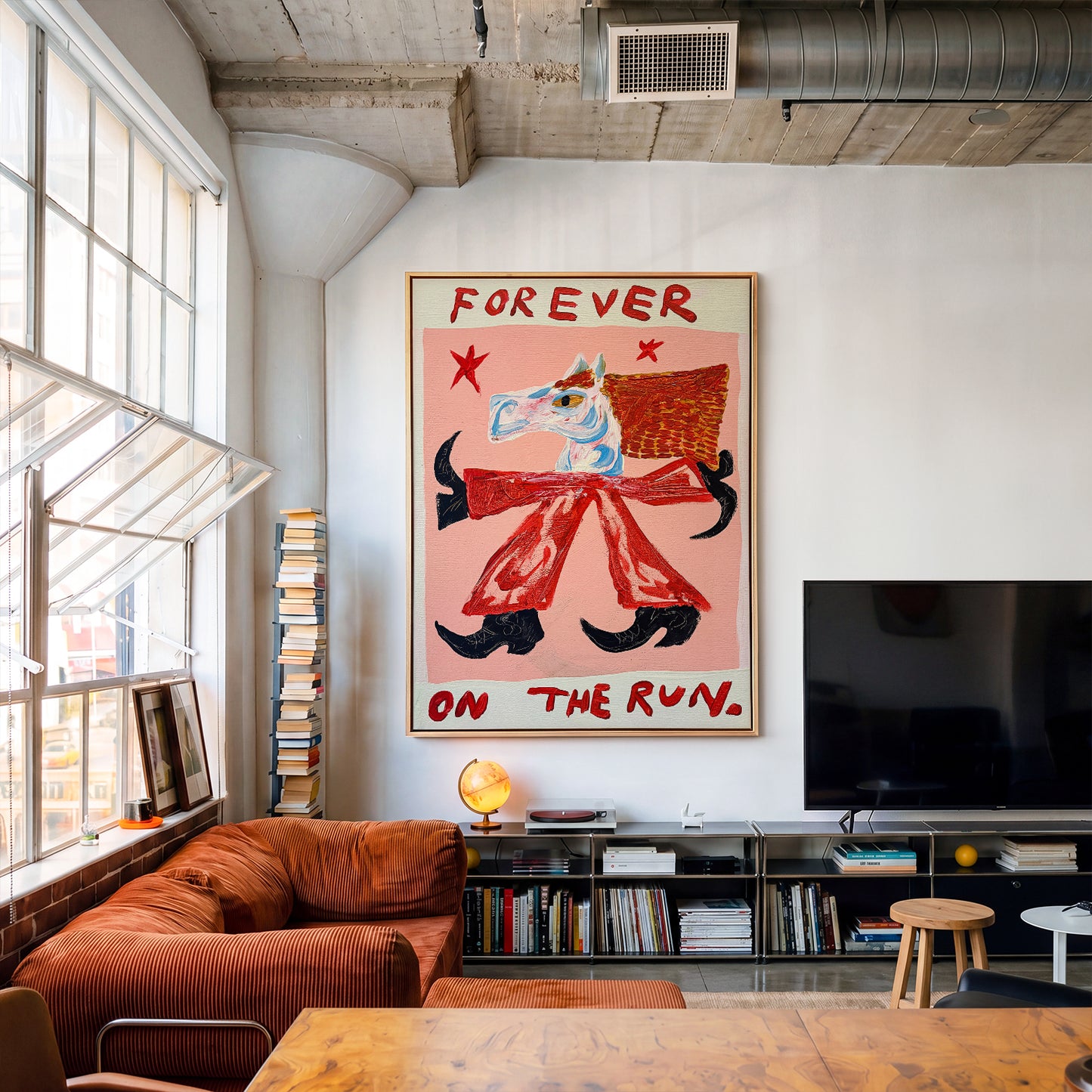 On the run canvas