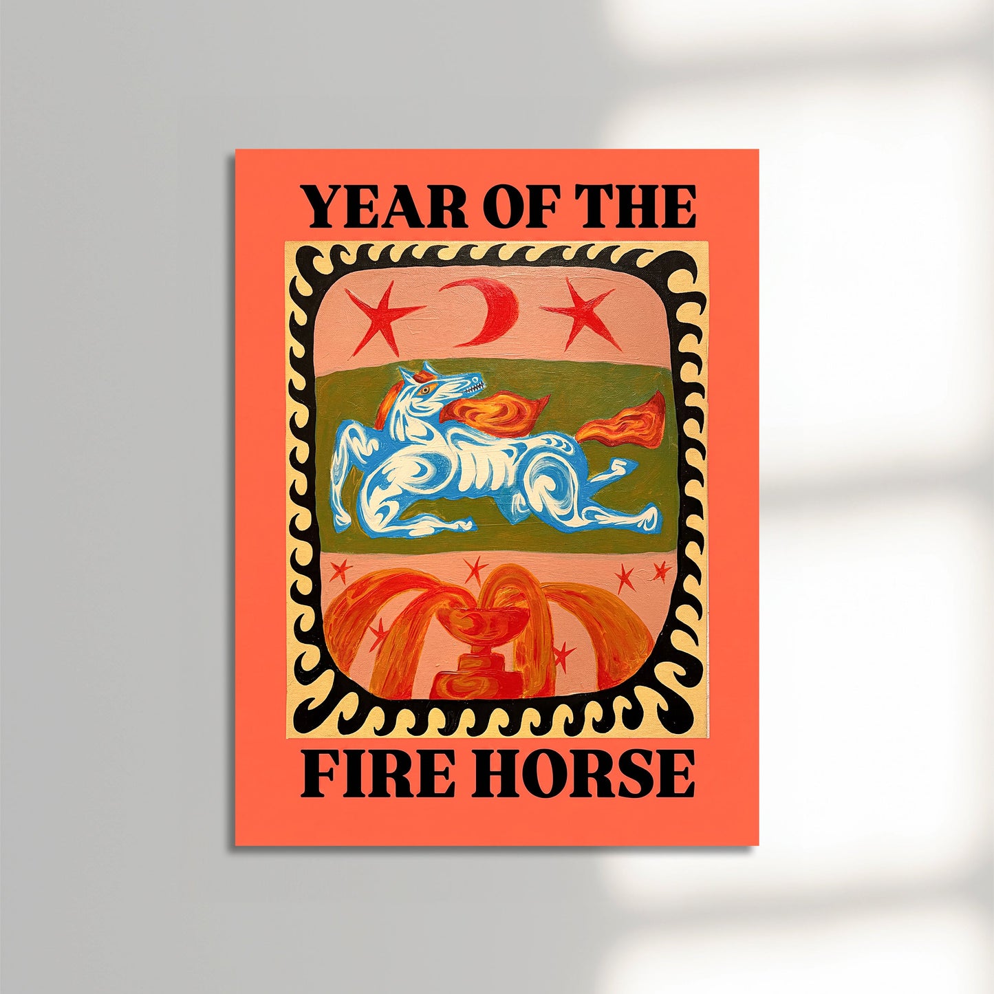 Fire horse