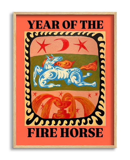 Fire horse