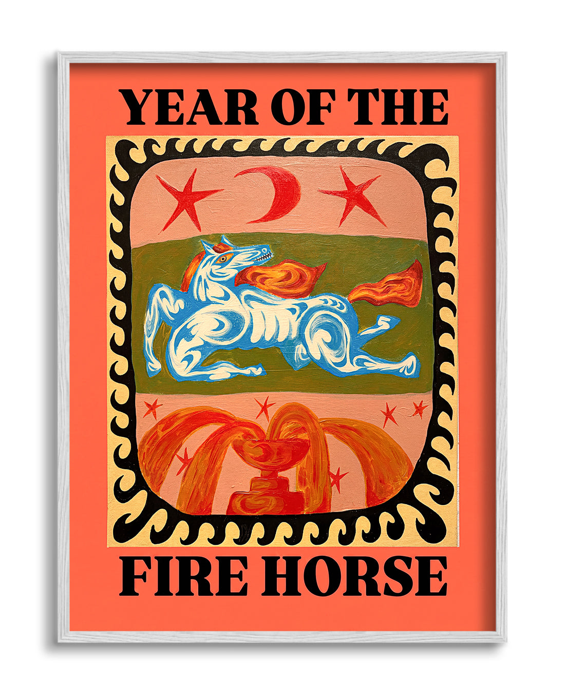 Fire horse