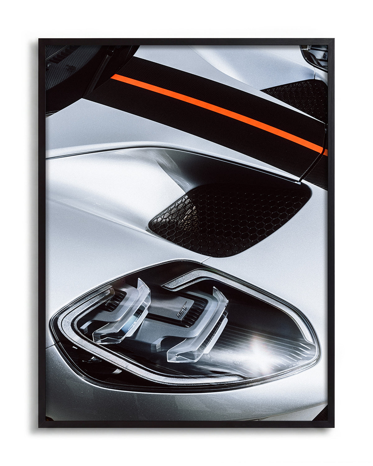GT - no background framed - black