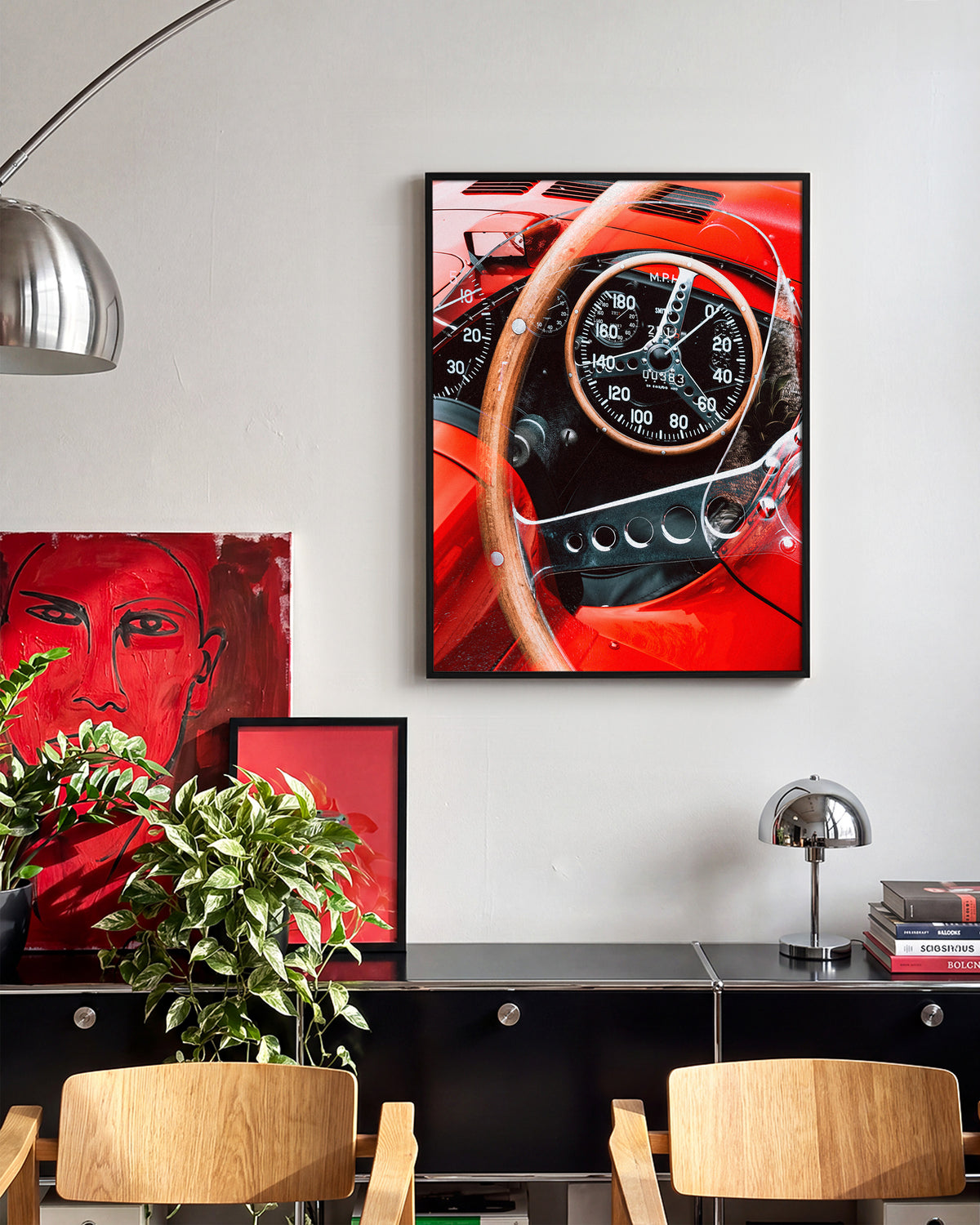 Gauge Cluster - room context black