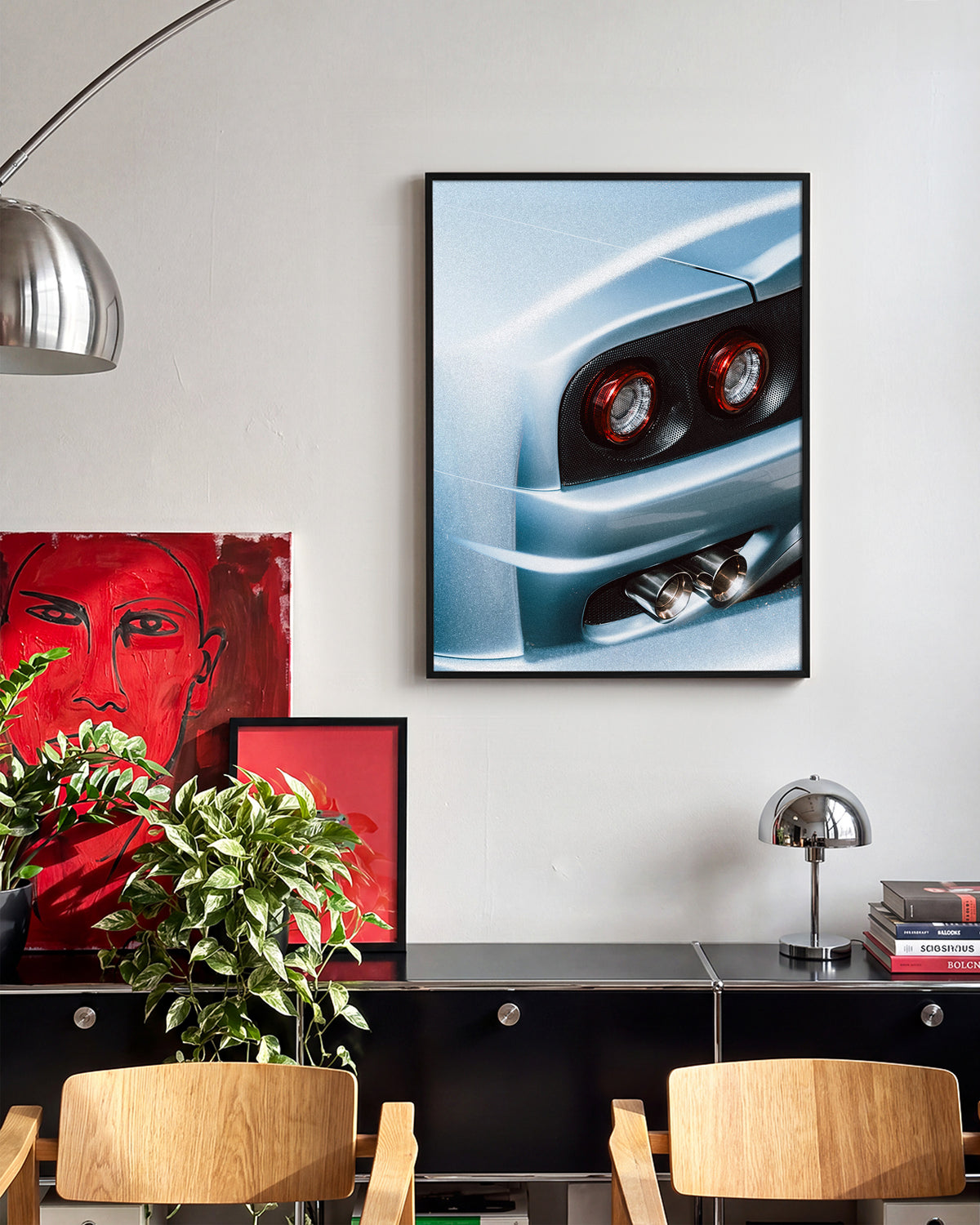 Glacial - room context black