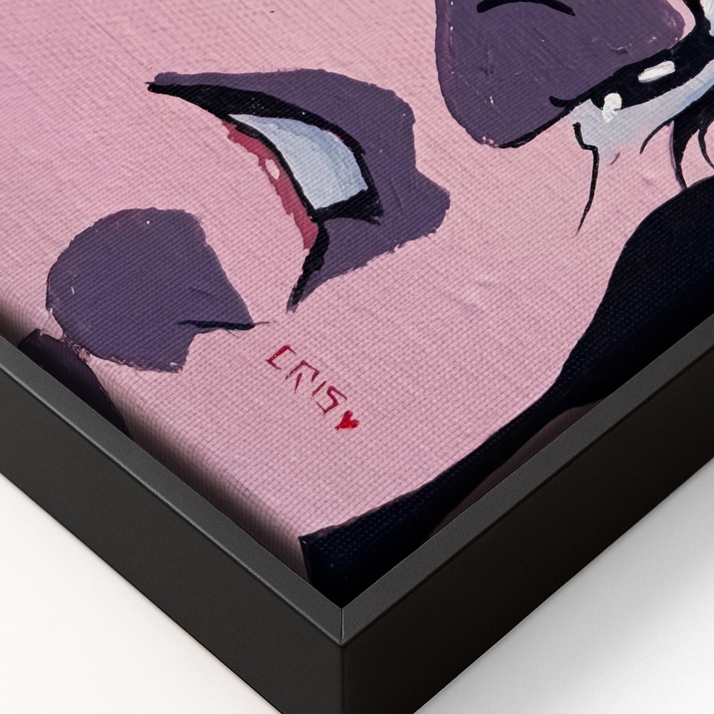 Glass Eyes canvas