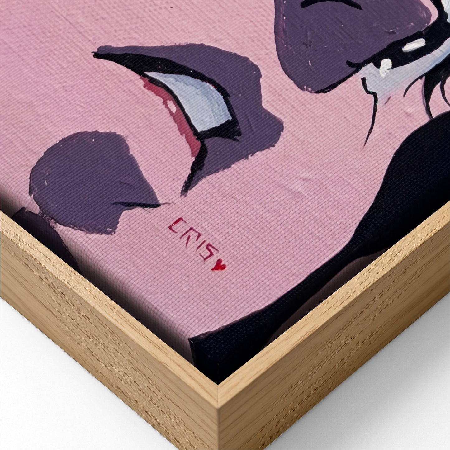 Glass Eyes canvas