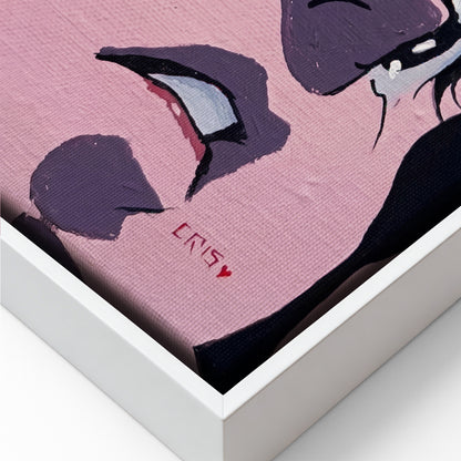 Glass Eyes canvas