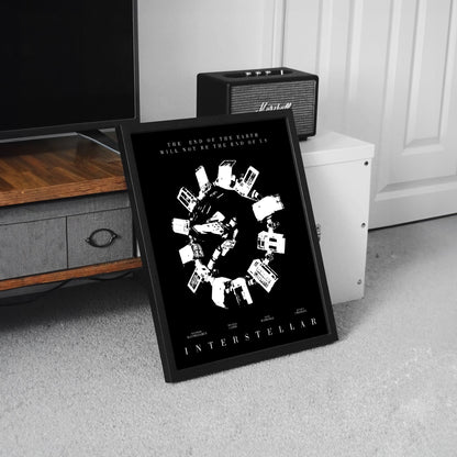 Interstellar Movie Poster Framed