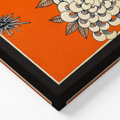 Dragon & Kiku canvas