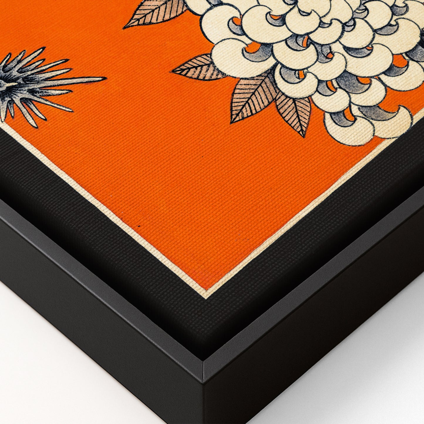 Dragon & Kiku canvas