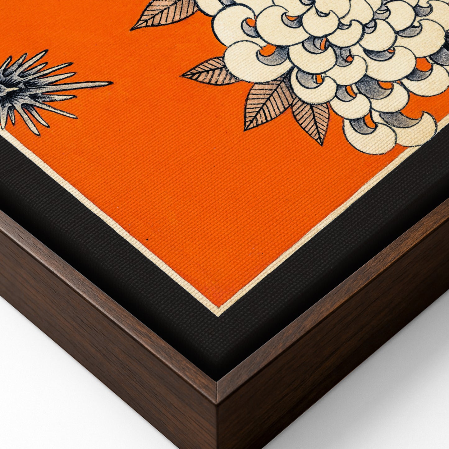 Dragon & Kiku canvas