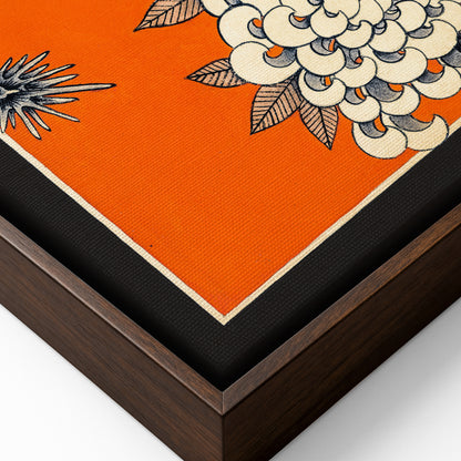 Dragon & Kiku canvas