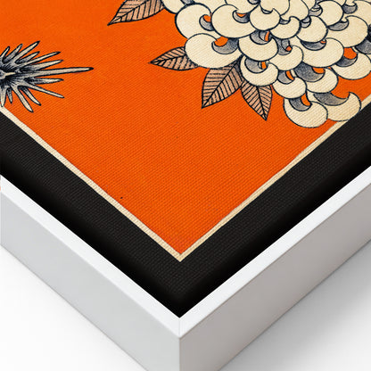 Dragon & Kiku canvas