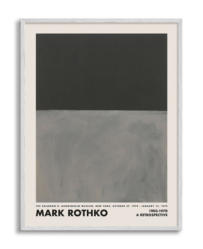 Mark Rothko Black on Grey