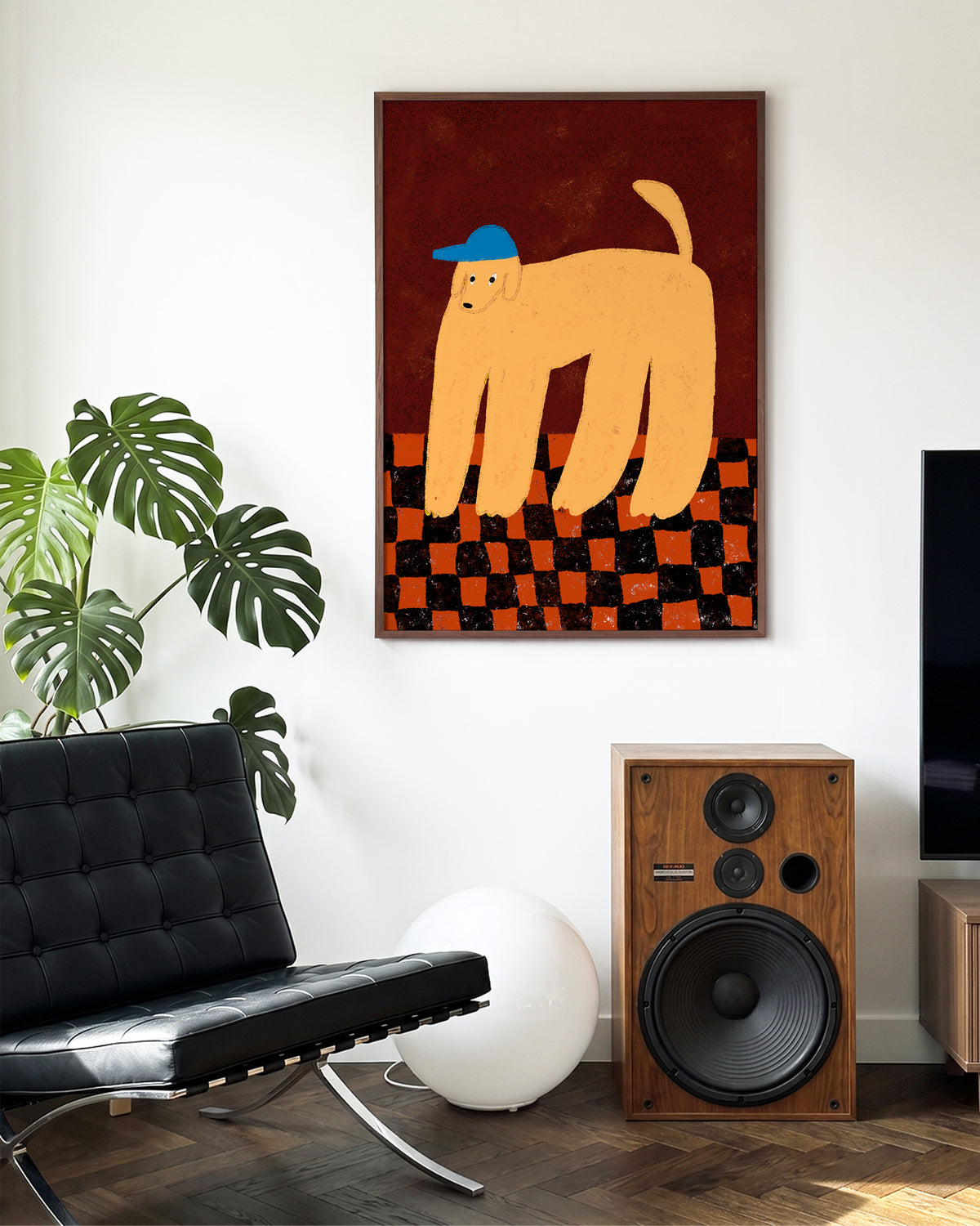 Maximo - room context walnut