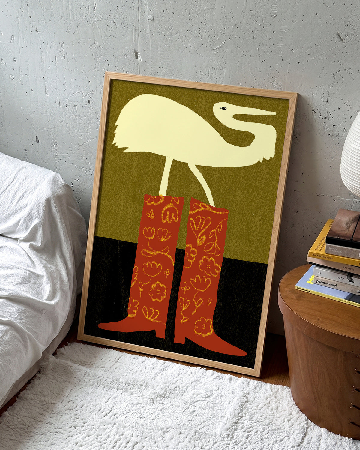 My Boots - room context oak
