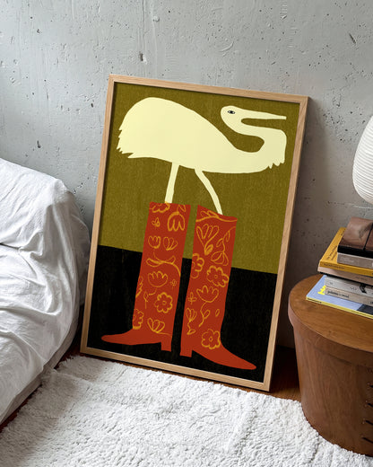 My Boots - room context oak